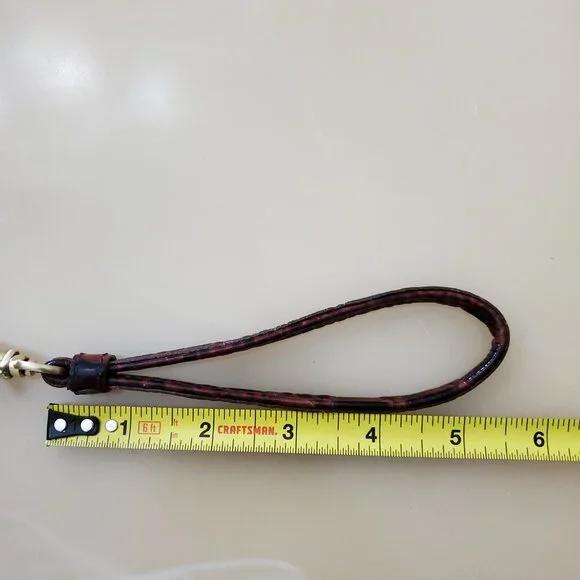 Brahmin Debra Wallet Wristlet in Classic Pecan Melbourne - Picture 12 of 16